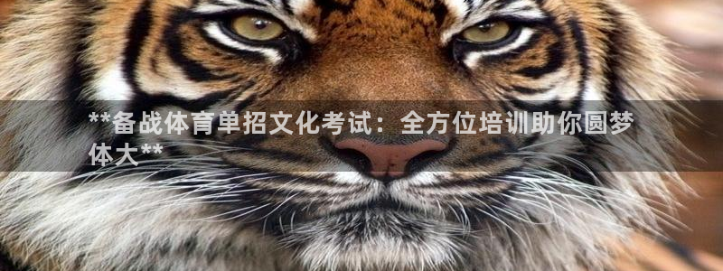 极悦平台发7O777：**备战体育单招文化考试：全方