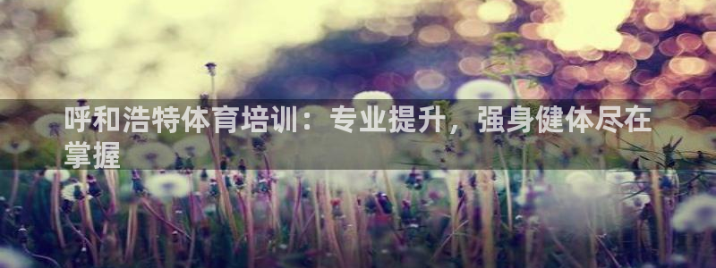 极悦平台使用教程图解：呼和浩特体育培训：专业提升，强