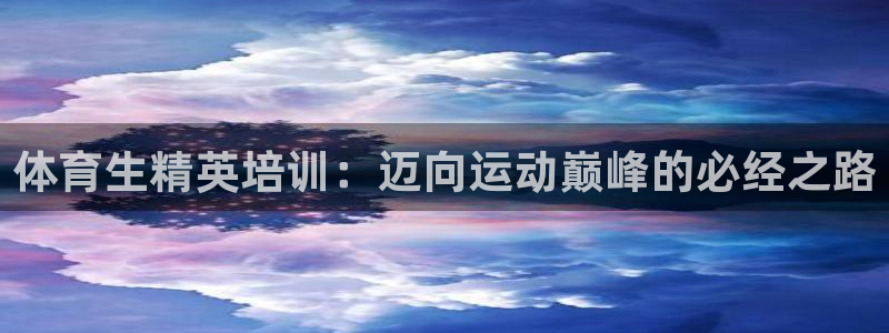 极悦平台告7O777：体育生精英培训：迈向运动巅峰的