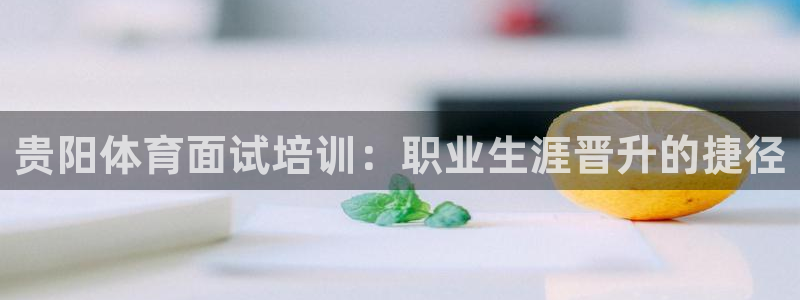 极悦平台登录不进去怎么回事呢：贵阳体育面试培训：职业