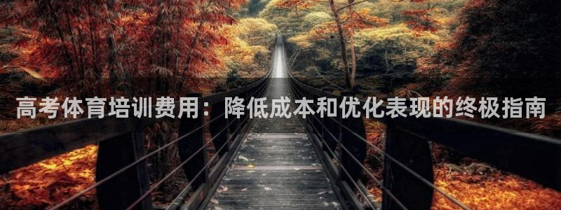 极悦平台：高考体育培训费用：降低成本和优化表现的终极