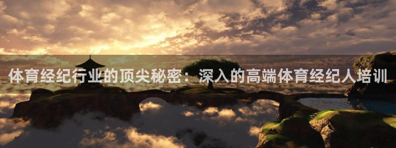 极悦平台官网登录入口手机版：体育经纪行业的顶尖秘密：