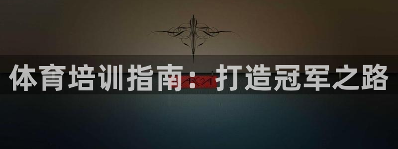 极悦平台app安全吗：体育培训指南：打造冠军之路