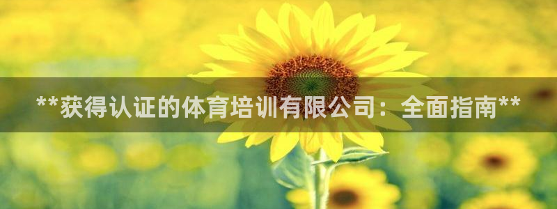 极悦娱乐代理人是谁呀：**获得认证的体育培训有限公司