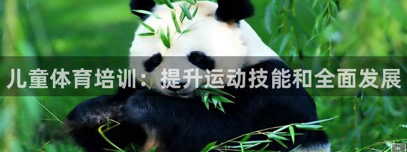 极悦平台官网登录不了：儿童体育培训：提升运动技能和全面发展