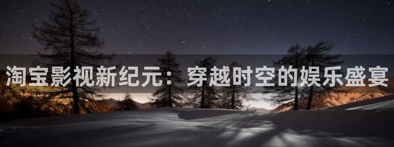 真不卡影院电视剧：淘宝影视新纪元：穿越时空的娱乐盛宴